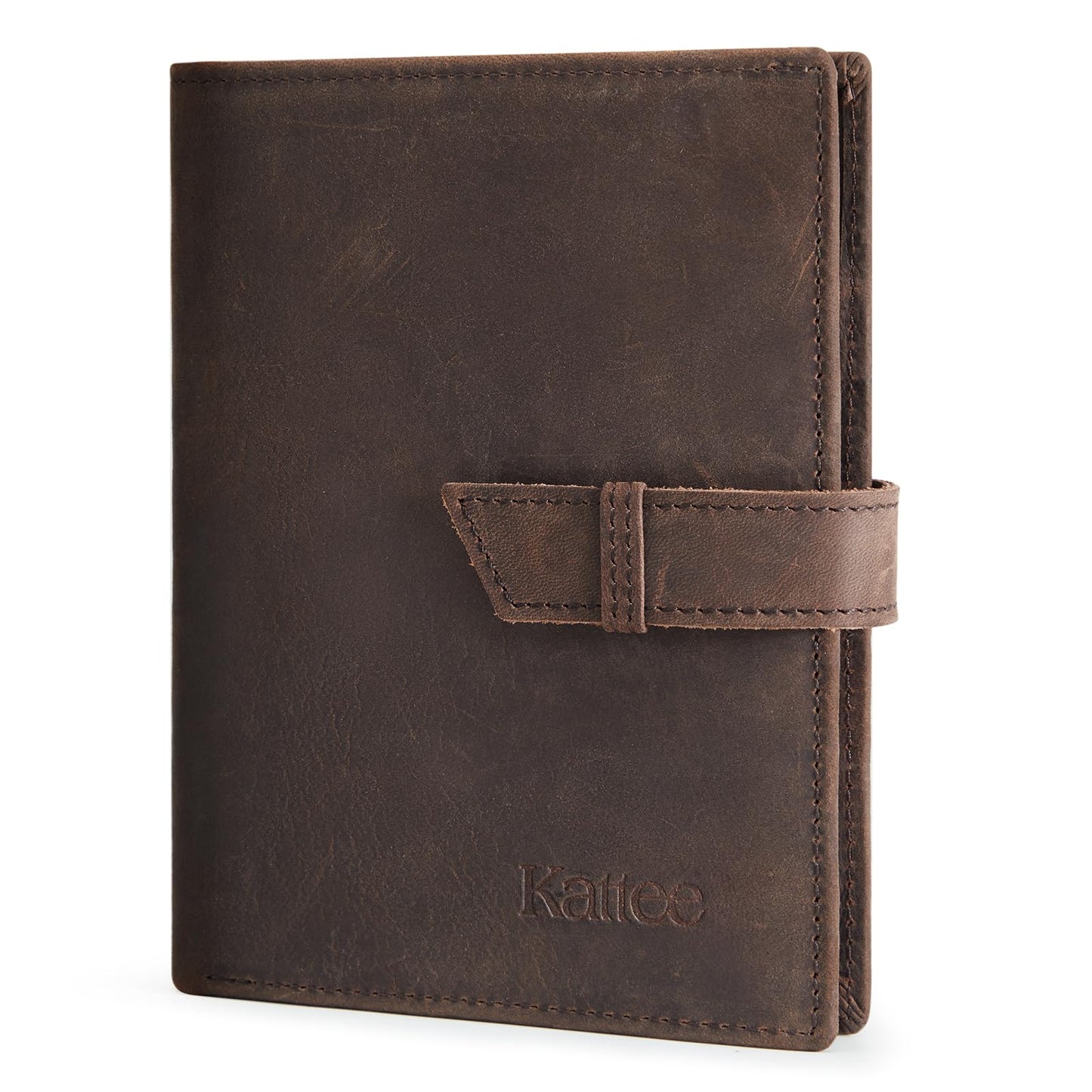 Leather Passport Holder with RFID