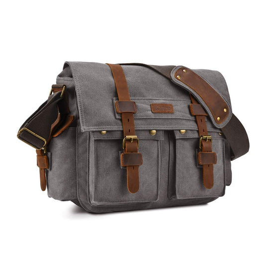 Canvas Messenger Bag