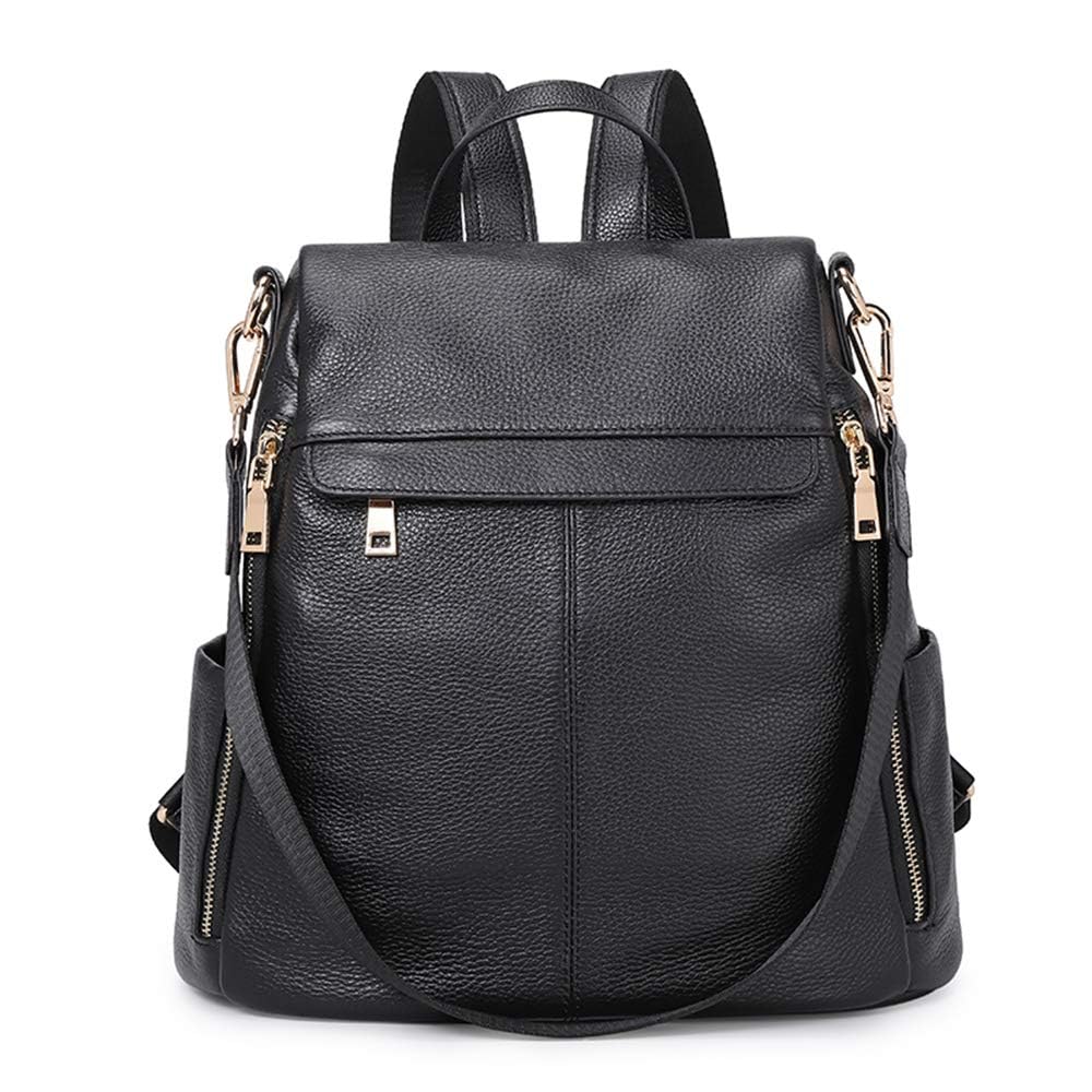 amazon black leather backpack purse Women Anti-Theft Backpack – Kattee