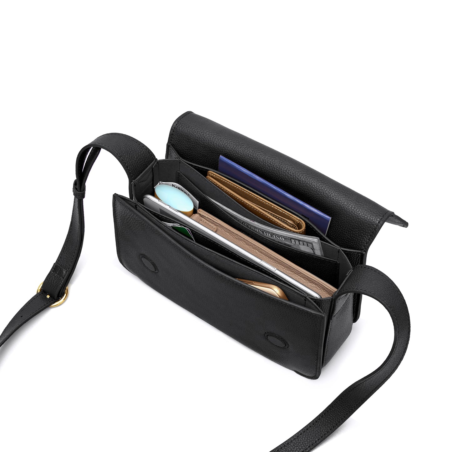 Kattee Leather Crossbody Bags for Women Trendy, Designer Ladies Shoulder Purses