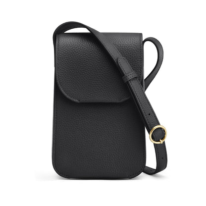 Kattee Leather Crossbody Bags for Women Trendy, Small Phone Purses Wallet Shoulder Handbags Travel with Card Slots