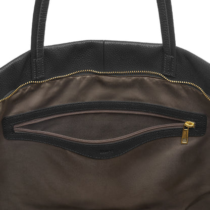 Kattee Genuine Leather Tote Bags for Women 2025, Soft Shoulder Purses and Handbags Zipper Totes Extra Large Travel Work