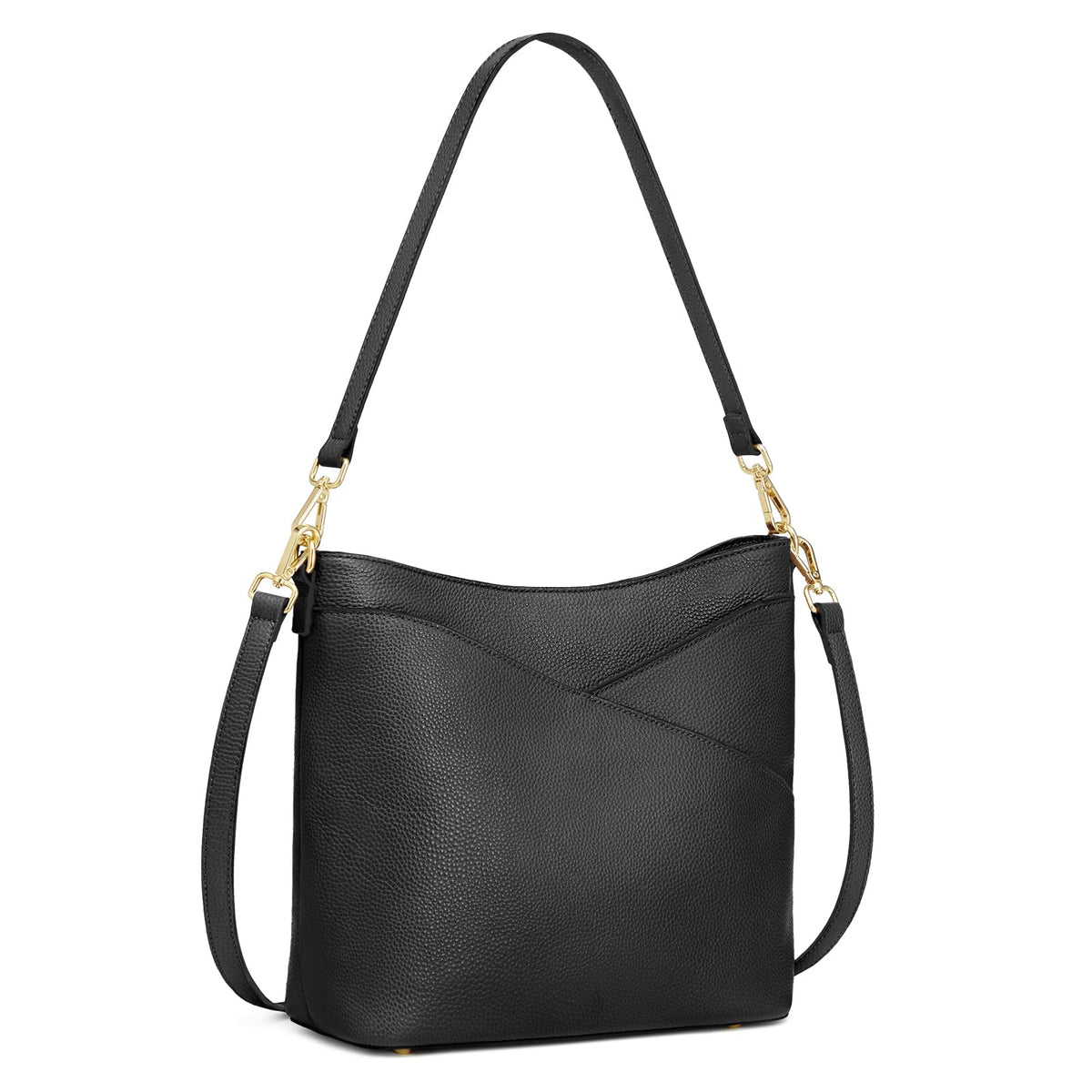 Kattee Genuine Leather Purse for Women, Hobo Crossbody Bag