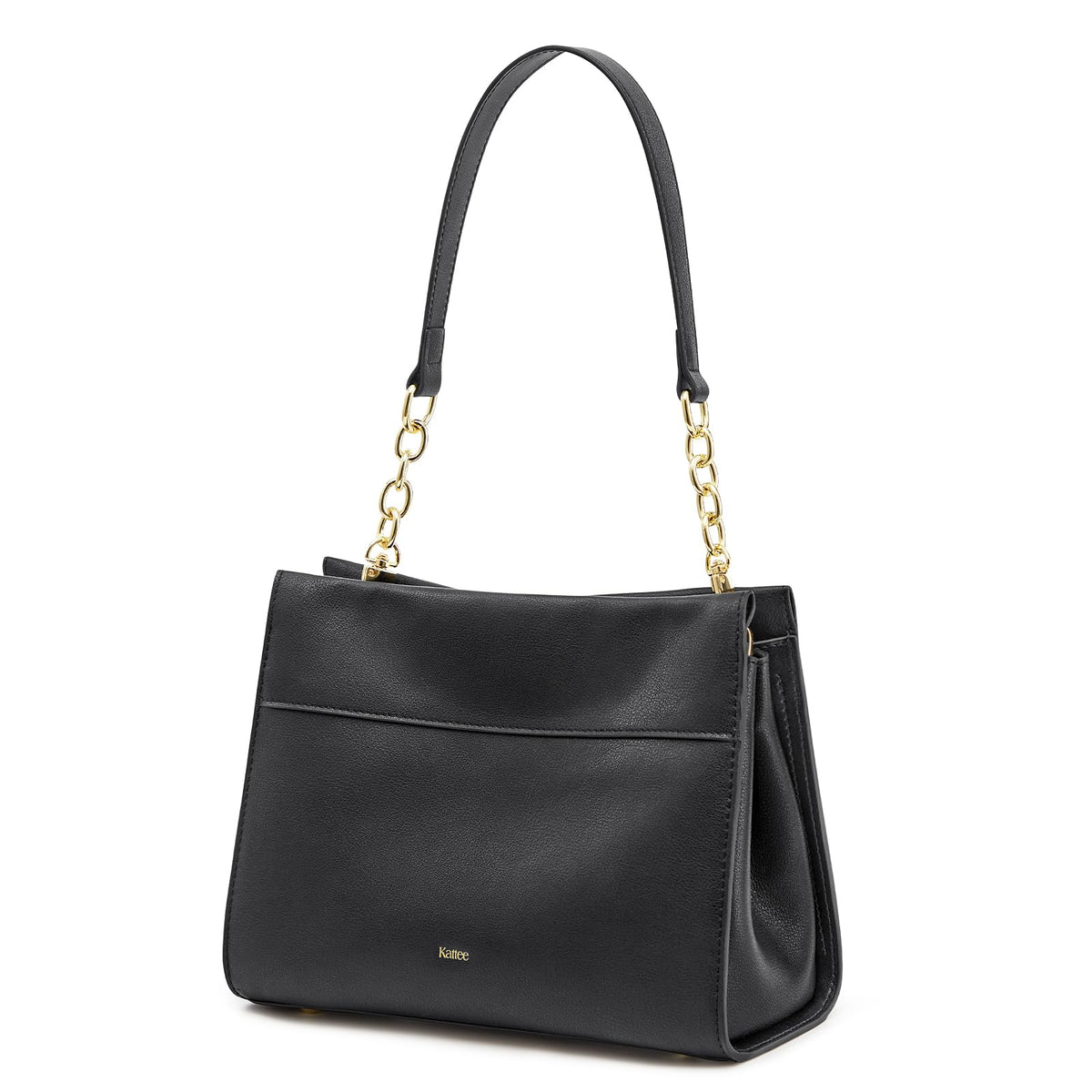 Kattee Leather Purses and Handbags for Women, Small Crossbody Bags for Women, Top Handle Hobo Shoulder Bag with 2 Straps