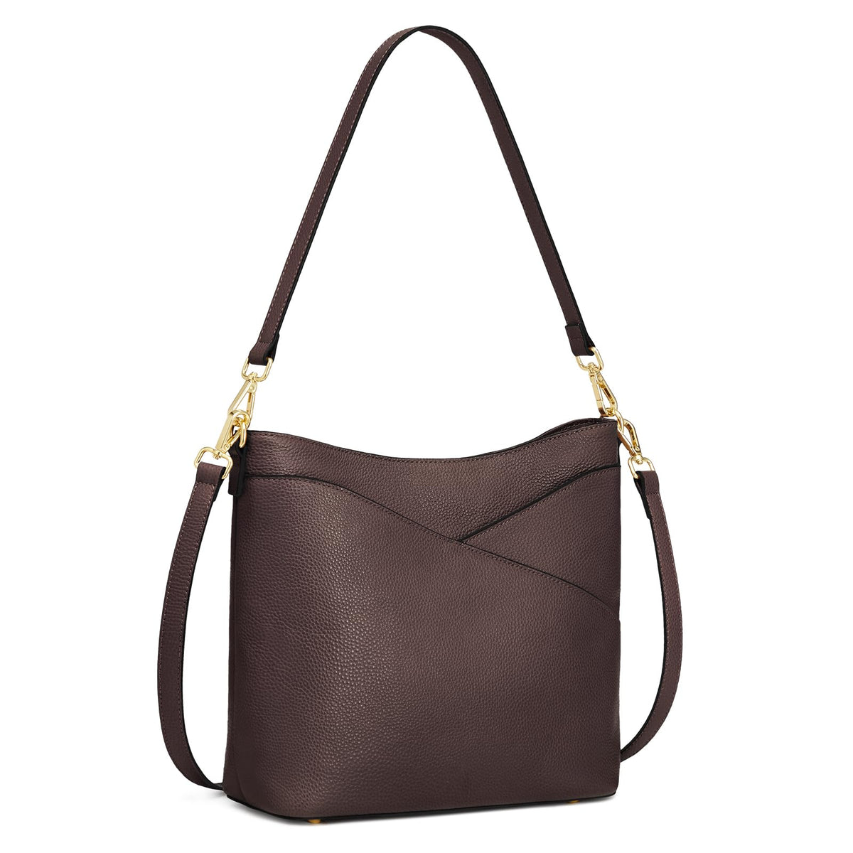 Kattee Genuine Leather Purse for Women, Hobo Crossbody Bag