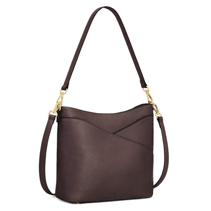 Kattee Genuine Leather Purse for Women, Hobo Crossbody Bag