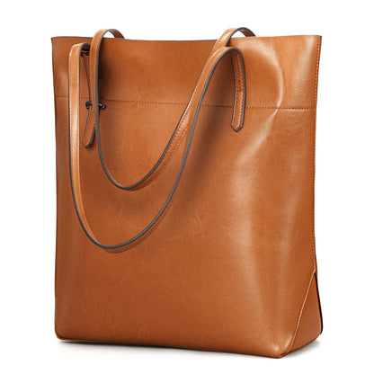 Woman Leather Tote Bag