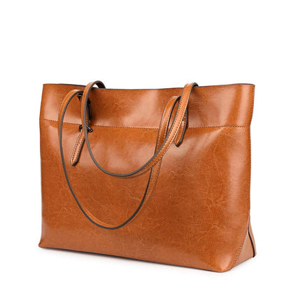 Women Leather Tote Bag