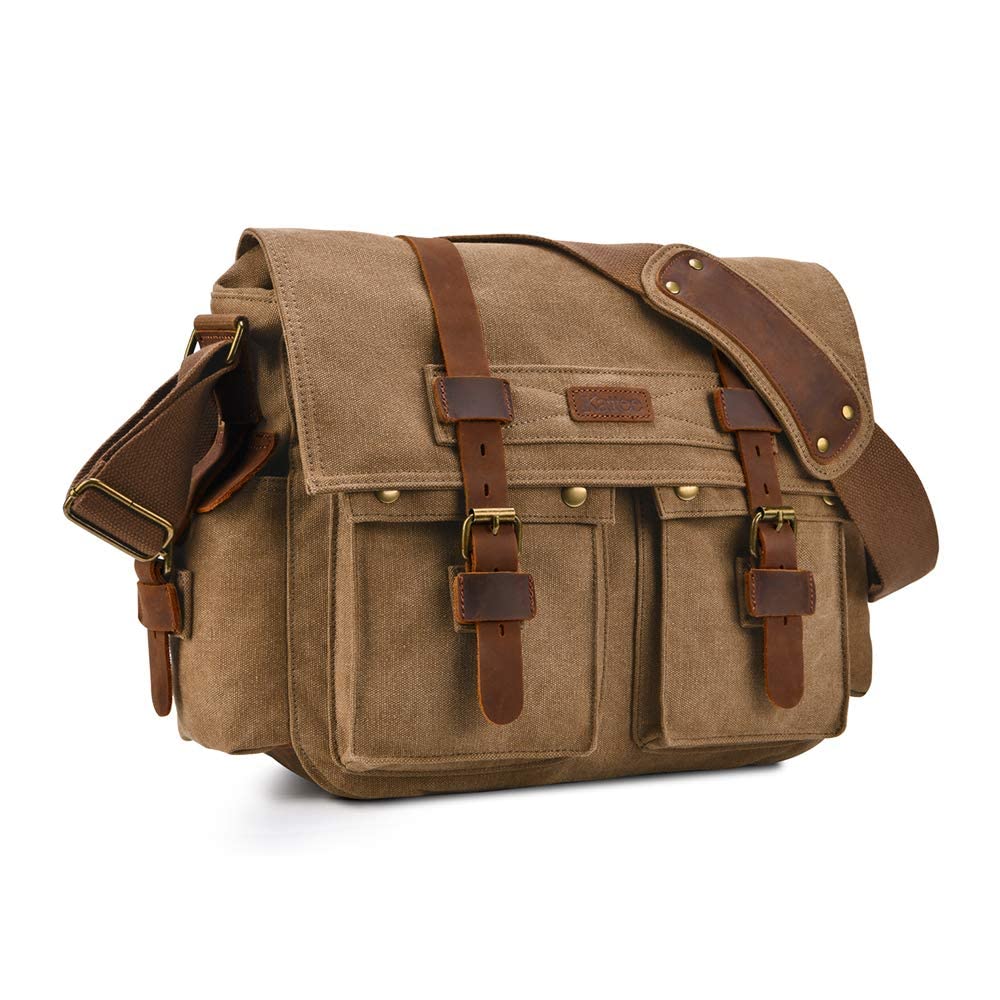 Canvas Messenger Bag – Kattee