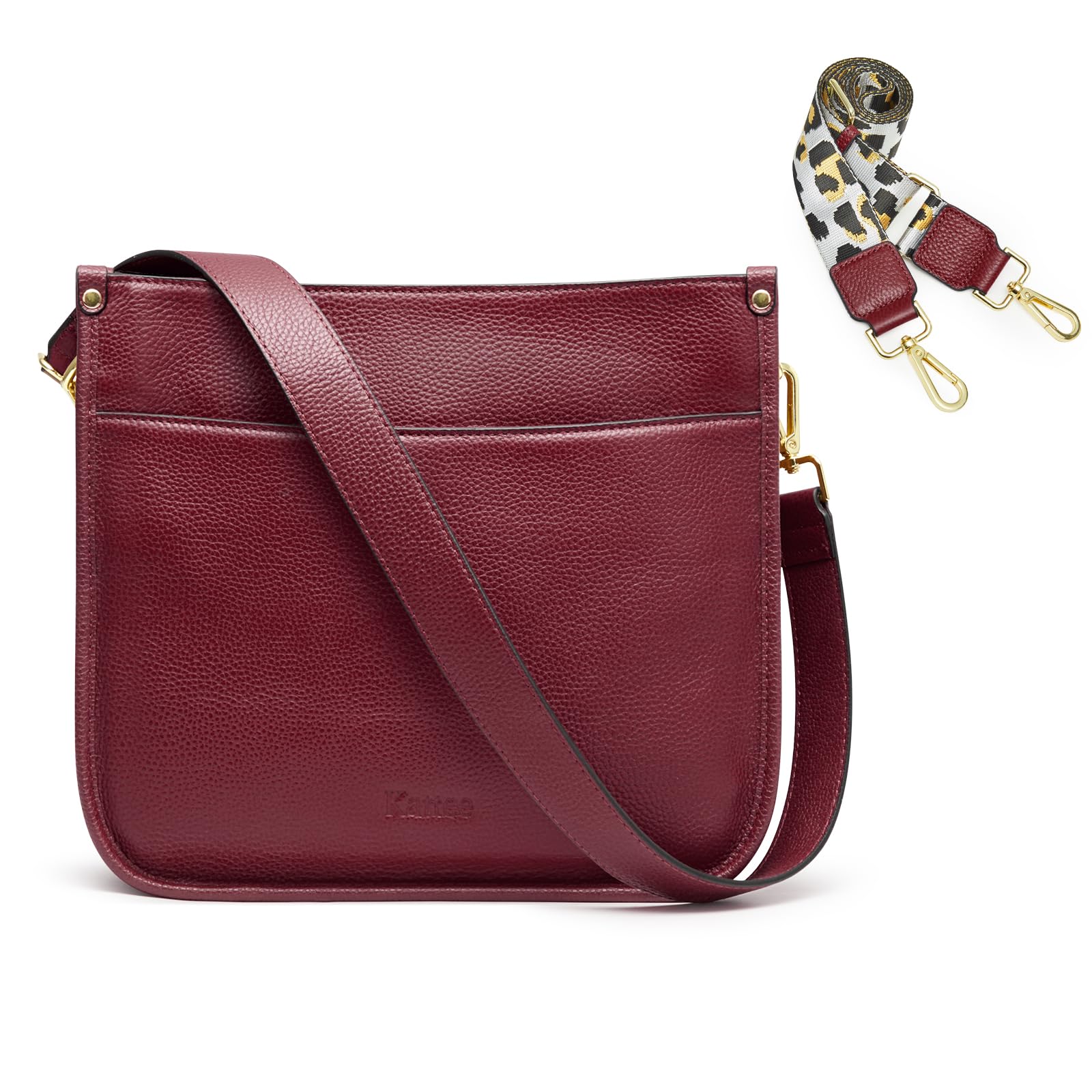 canada fossil preston leather backpack purse Women Leather Crossbody Bag – Kattee