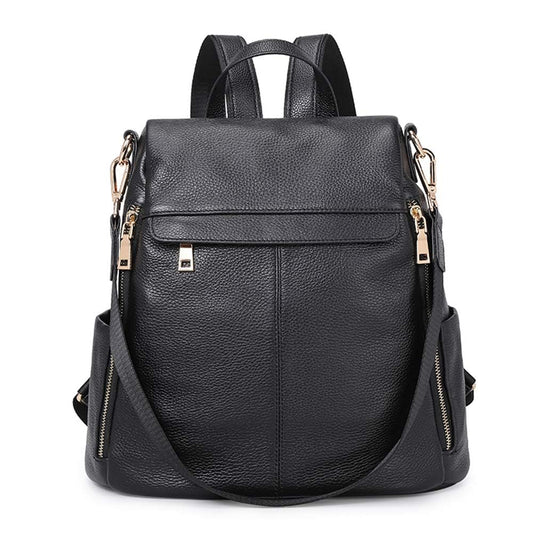 Women genuine leather backpack – Kattee