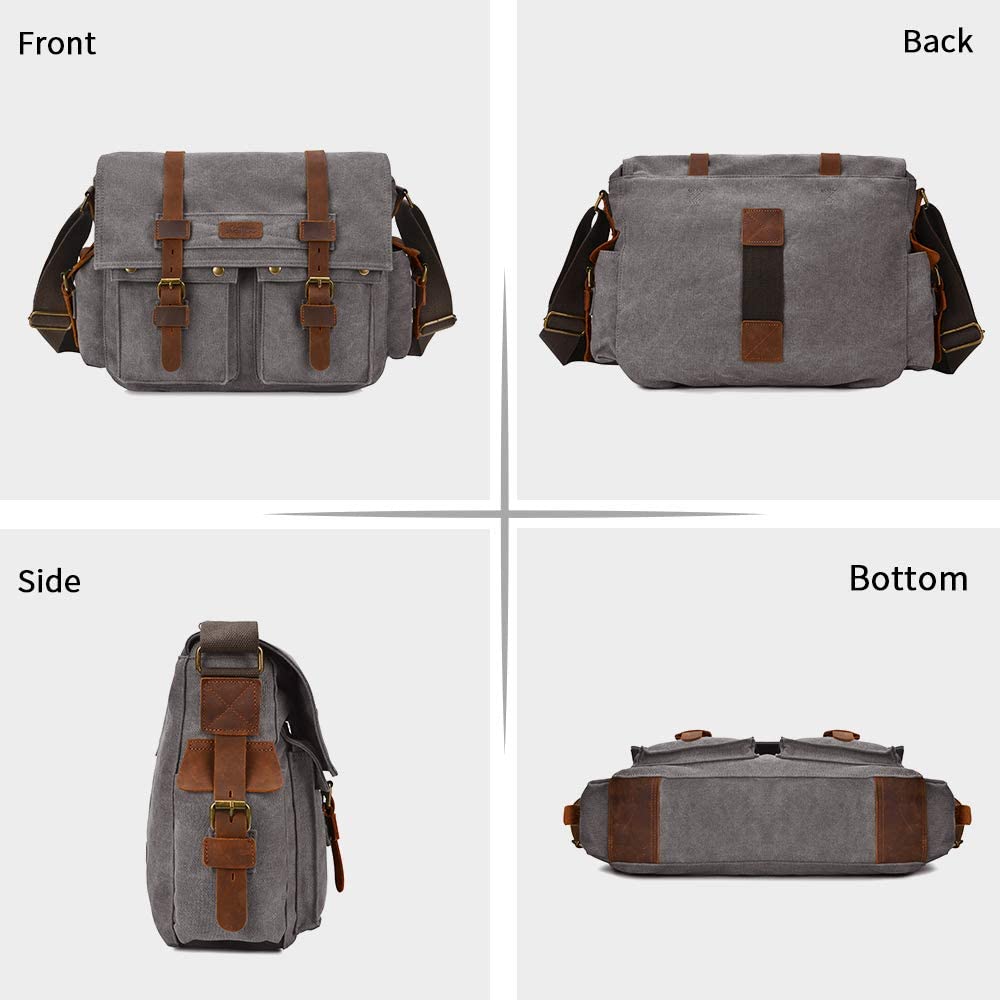 Canvas Messenger Bag – Kattee