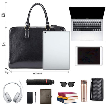 Women Leather Briefcase