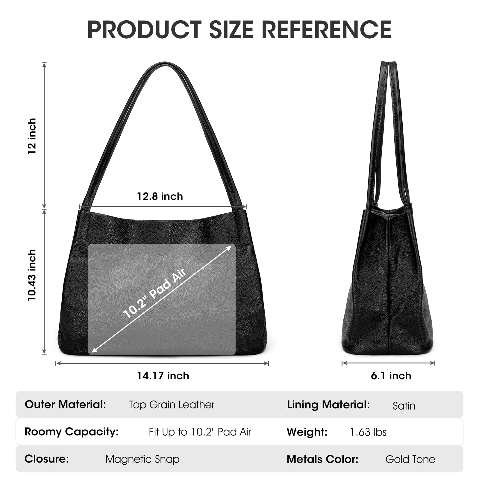 Women Soft Leather Hobo Bag – Kattee