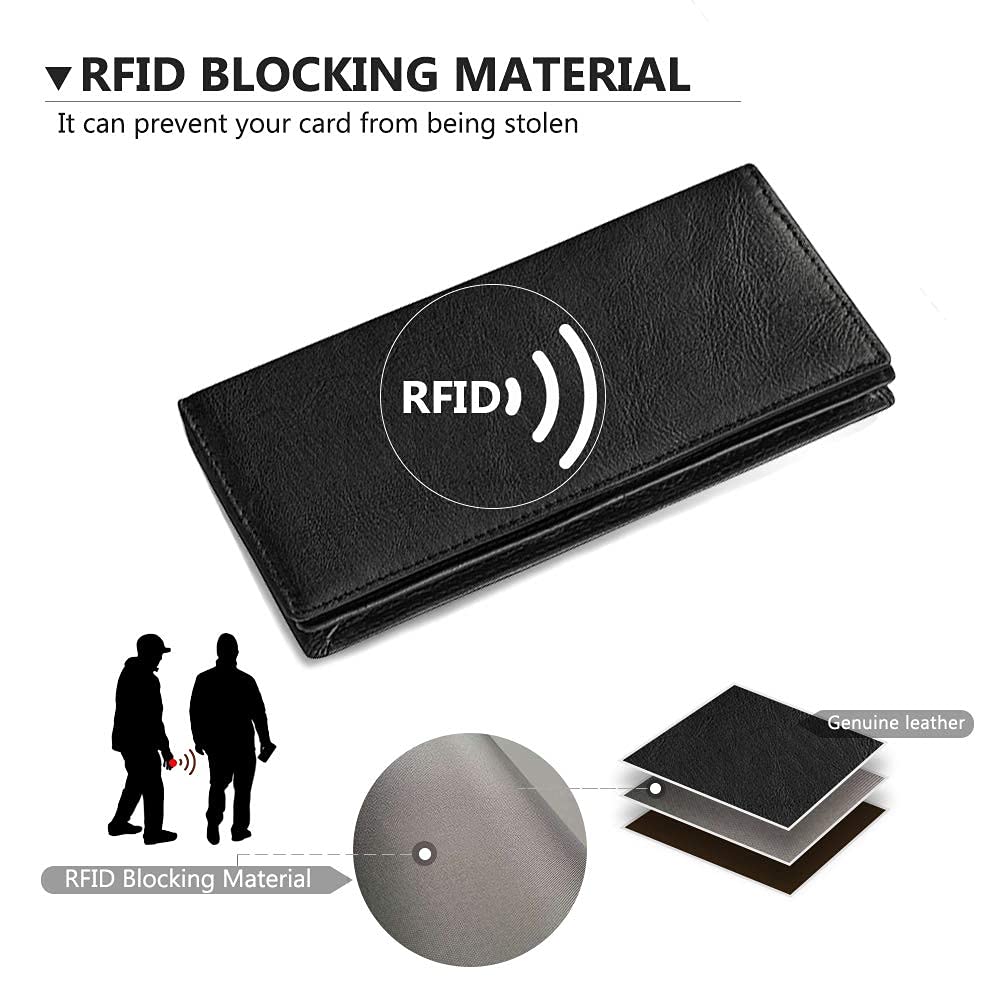 長財布 COURONNE Truss 3-tier long wallet RCWDX24143GRD Men Leather Long Wallet – Kattee