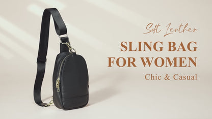 Women Leather Sling Bag